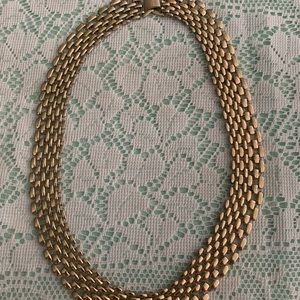 Vintage Panther Link Necklace